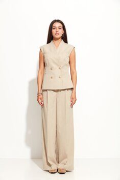 Брюки Lakbi артикул 54648а беж