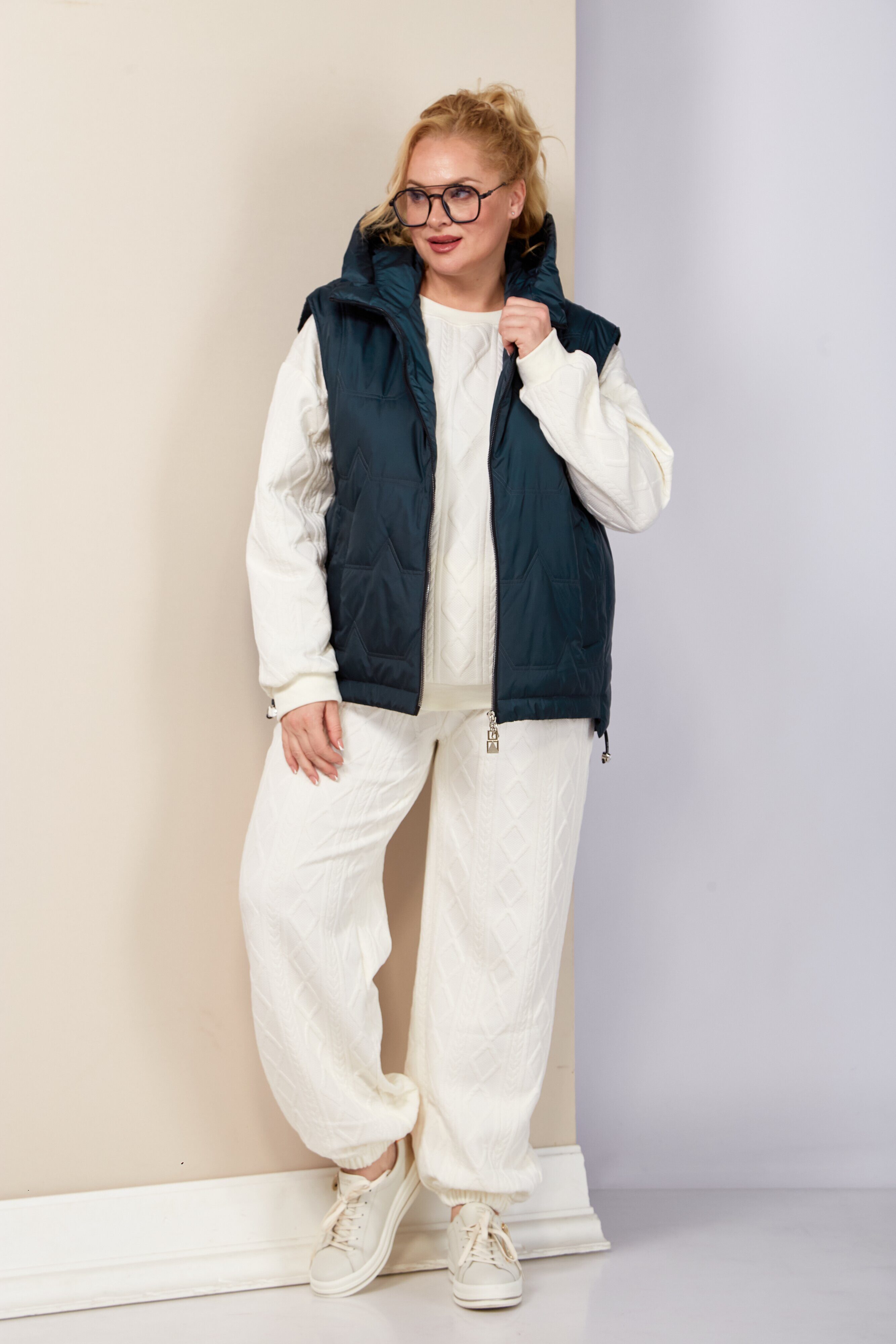 Жилет Shetti артикул 2189 изумруд