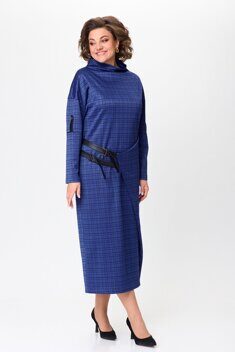 Платье Кокетка и К артикул 1243 синий
