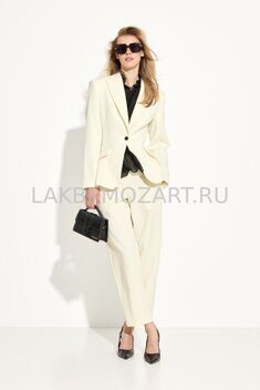 Брюки Lakbi 56021 молочный