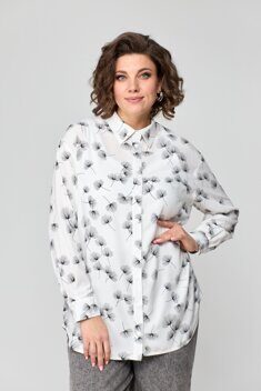 Блуза Anastasia Mak артикул 1165 молочный
