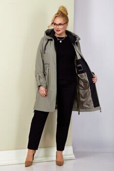 Плащ Shetti артикул 2188 олива
